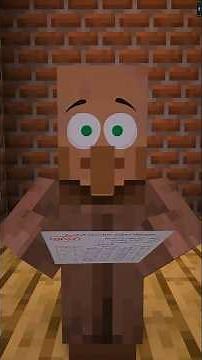 Baby Villager Failed His Test 😂