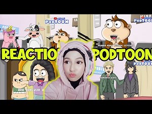 ANIMASI PODTOON REACTION, EMOSI GW SAMA SI BOCAH ILANG