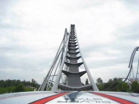 Silver Star Front Seat on-ride POV Europa Park, Germany