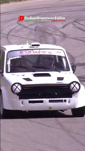 💪 The little Autobianchi A112 shows its Muscles #shorts