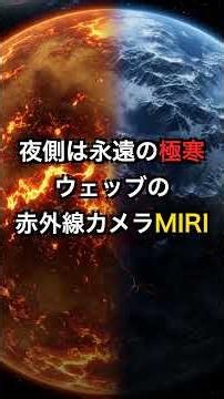 系外惑星の「地表」を人類が初解読 JWST #shorts