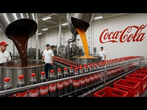 What HAPPENS Inside a COCA-COLA Plant? The FULL Behind-the-Scenes STORY