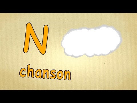 prononciation francais- N-chanson -alphabet en francais chanson