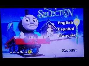 Thomas and Friends Christmas DVD Menu