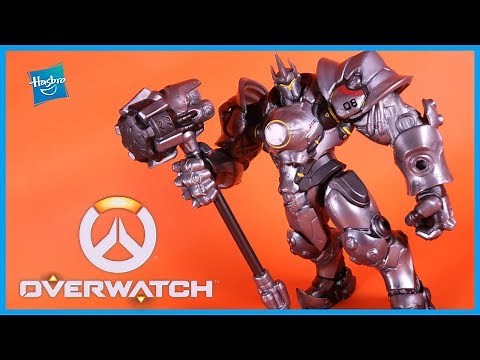 Hasbro Overwatch Ultimates DELUXE REINHARDT Action Figure Toy Review