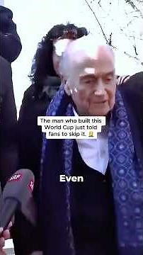 The man who built this World Cup just told fans to skip it. 🤦‍♂️