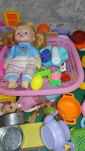 satisfying with unboxing doll fider set #asmr #shorts