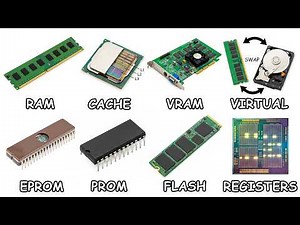Every Computer Memory Type Explained in 9 Minutes
