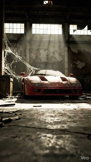 Abandoned Ferrari F40