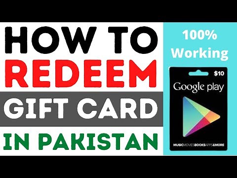 How to REDEEM Google Play Gift Card in Pakistan
