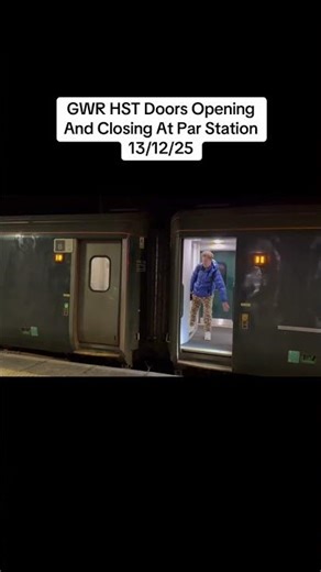 GWR HST Doors Opening And Closing At Par Station 13/12/25