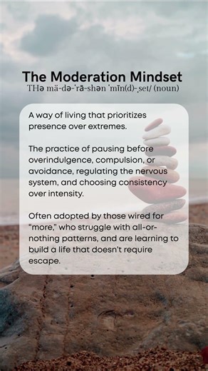 How Can I Find Moderation?