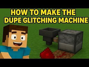 How to make the dupe glitch in minecraft