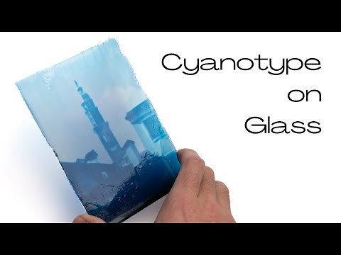Cyanotype on Glass