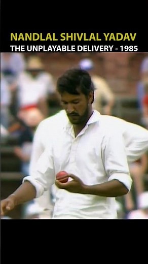Shivlal Yadav Drifted Magic Delivery: 1985 - Analysis #cricket #short #vintagecricket #testcricket