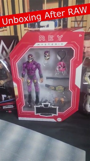 Unboxing after Raw #wwe #netflix #bronbreakker #finnbalor #toys #wrestling