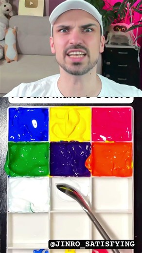 Making 9 colors from 3 basic colors?