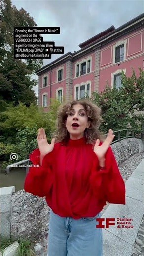 Gisella Cozzo presents “ITALIAN POP DIVAS” 🇮🇹🎙️her new show at the Melbourne Italian Festa
