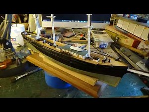 Model Shipways 1/16th scale Clipper Ship YOUNG AMERICA VIDEO 3
