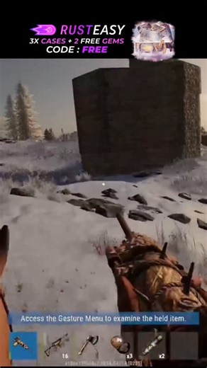 @rust.gamer0 on Instagram: "#rustfunnymoments #rustgamer #reels #rustgameplay #rustplayer #rustgaming #viralvideos #rustmemes #rustfunny #rust Sign up now for 3x free cases + 2 free gems with code: FREE' Check the Link in bio"