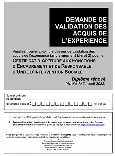 ► Réforme du CAFERUIS : Comment le valider par VAE