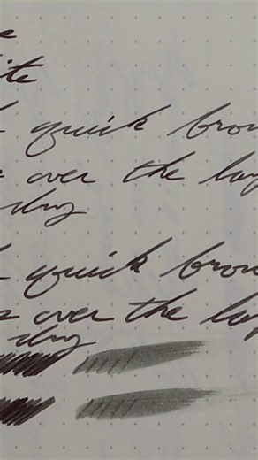 Diamine Graphite Fountain Pen Ink #60SecondReview #fountainpenink #fountainpens #60SecondReview