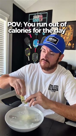 Gotta get those electrolytes in with dinner ⚡️ #diet #food #allday #comedy #funny