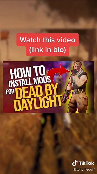Tutorial on how to install mods in bio #dbd #dbdfunnymoments #dbdmoments #dbdclip #fyp #foryoupage #dbdtiktok #dbdvideos