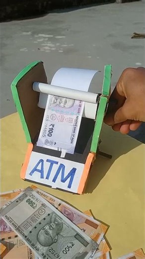 Paper In, Money Out! Cardboard Money Machine #machinelearning #paisa