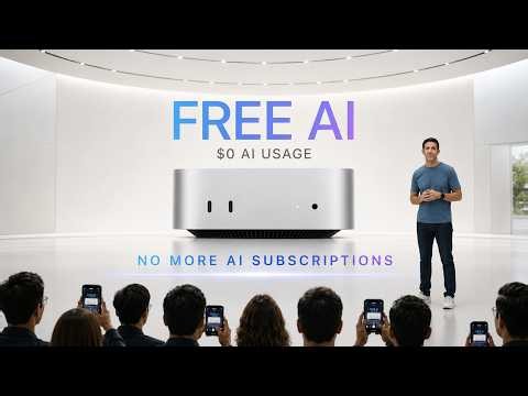 Apple Just Killed AI Subscriptions Forever (Mac Mini M5)