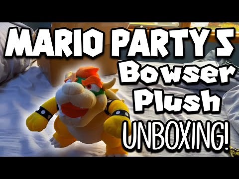 Mario Party 5 Bowser Plush Unboxing!
