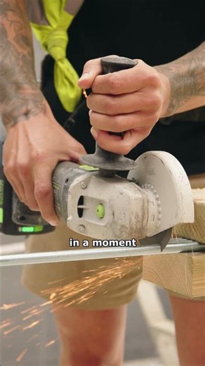 Building the stud wall framing with the new HKC 55 K cordless circular saw from Festool 👌