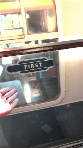 I got my own carriage in first class