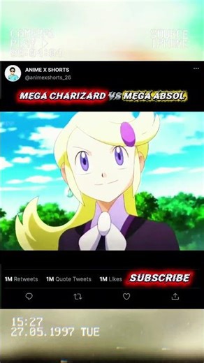 MEGA CHARIZARD VS MEGA ABSOL 🔥😮‍💨 | #montagem #animeedit #pokemon #shorts