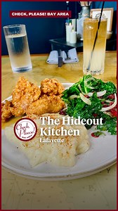 Tonight on Check, Please! Bay Area ✨ Bay Area locals visit Lafayette to dine at a hidden gem featuring elevated comfort food like mascarpone toast and honey fried chicken at The Hideout Kitchen 😋 Catch us tonight, Thursday, November 7th at 7:30 p.m., on KQED 9! Rather watch online? Find us at kqed.org/checkplease. ✨ | KQED Food