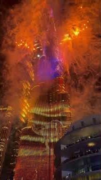 Burj Khalifa Lights Up for Massive 2026 New Year Countdown
