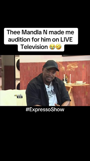 Hilarious LIVE Television Audition with Thee Mandla N