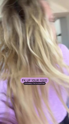 吏‍♀️ FK UP YOUR FEED + SCRAMBLE THE ALGORITHM ~ Just a reminder to...