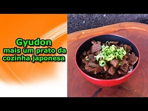 Gyudon mais um prato da cozinha japonesa - WiFi na Cozinha (*)