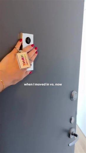 I love my studio apartment!! Just resigned my lease & can’t wait for another cozy year here 🤍 I am getting the itch for a project though 👀