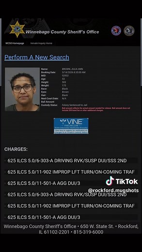 Daily Mugshot Updates from Rockford, IL