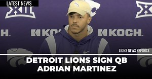 Detroit Lions sign QB Adrian Martinez