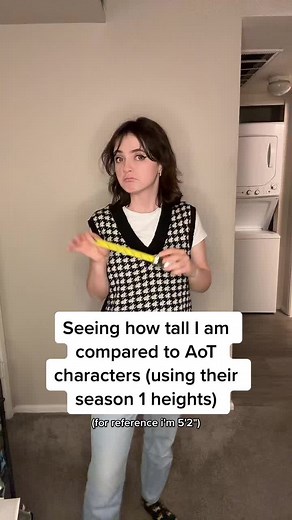 Comparing Heights with AoT Characters | Fun Height Comparison Challenge