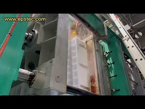 EPS shape molding machine producing expanded polystyrene waffle pods