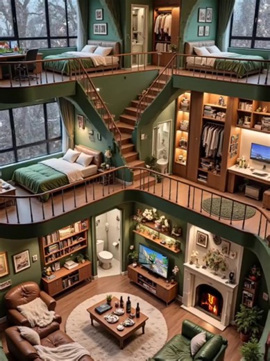 Discover the Most Beautiful Multi-Level Green Home Design You’ll Ever See | Cozy Floral Retreat