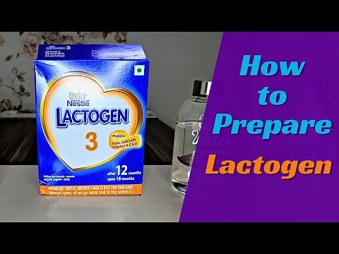 How to make Lactogen Formula Milk - Step by Step Preparation