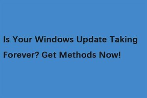 Windows 업데이트가 오래 걸리나요? 지금 방법을 얻으십시오! - 백업 팁
