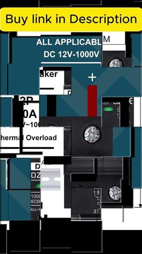 DIHOOL DC Circuit Breaker 20 Amp