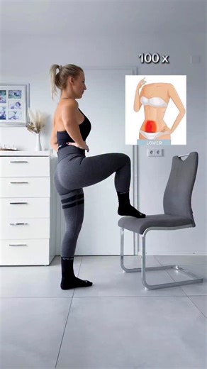 Emmaleni Fit on Instagram: "🔥 400 Reps Upper Body & Core Chair Challenge 🔥 by @emmaleni_fit_2016 💪 Gemeinsam schwitzen, gemeinsam stärker werden 💥 Nur 1 Stuhl 🪑 – 400 Reps – Upper Body & Core Füße tippen auf den Stuhl, Arme & Schultern übernehmen, der Core hält alles stabil 🔥 ✔️ 4 Übungen ✔️ 100 Reps pro Übung ✔️ Beine aktiv – ohne Aufsteigen ✔️ Advanced? → Hanteln dazu ✔️ Alternative: 4 Runden à 20 Reps ✨ Wir trainieren zusammen ✨ Wir bleiben konstant ✨ Wir geben nicht auf 👉 Schreib „Let