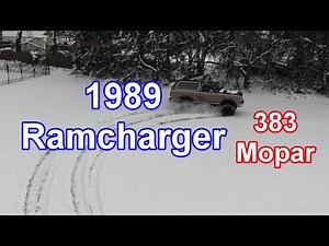 Ramcharger 383 CAD Hub Delete Kit Installation, Thermostat Replacement, and Donuts / Snownuts